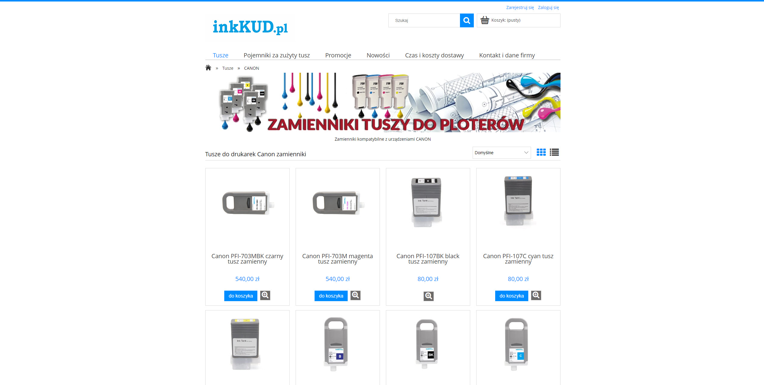Jak wybrać tusze zamienne do Canon, żeby oddać pełnię kolorów i nie przepłacić?